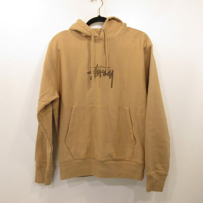 STUSSY | Stüssy Stock Logo Applique Hoodie 118461 Brown Size: S
