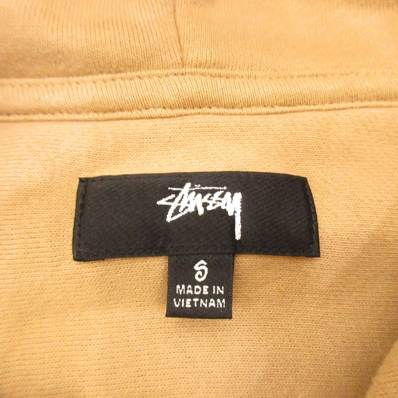 STUSSY | Stüssy Stock Logo Applique Hoodie 118461 Brown Size: S