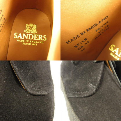 SANDERS | Sanders BRIT CHUKKA Suede Boots 9877BS Black