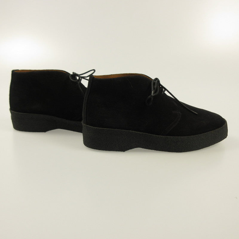 SANDERS | Sanders BRIT CHUKKA Suede Boots 9877BS Black