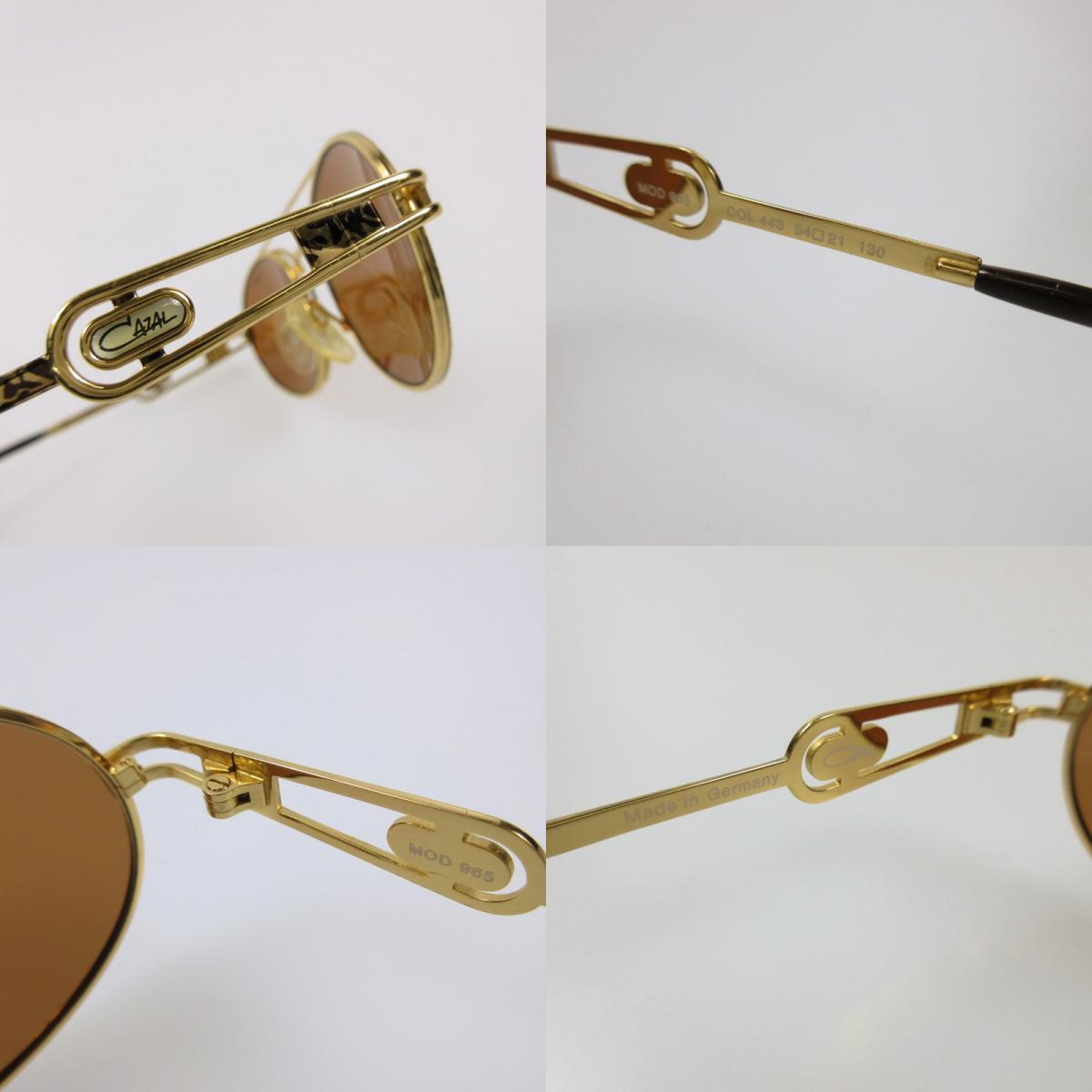 CAZAL | カザール サングラス MOD965 ｻｲｽﾞ:54□21 ゴールド【姫路東店】