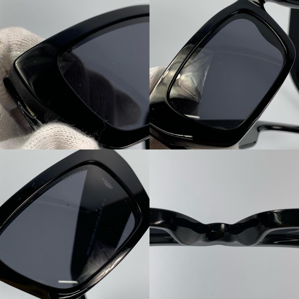 [Used] MONCLER | Moncler GENIUS 8 Sunglasses ML0135-P × PALM ANGELS Size: 53□19 Black