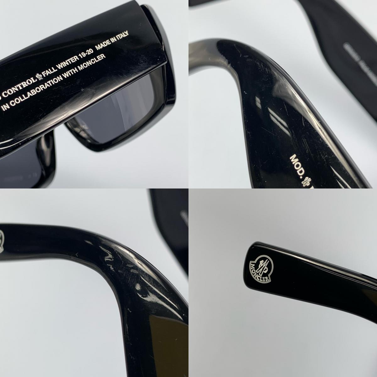 [Used] MONCLER | Moncler GENIUS 8 Sunglasses ML0135-P × PALM ANGELS Size: 53□19 Black