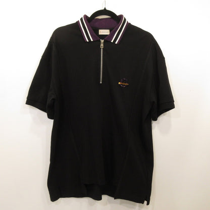 MONCLER | Moncler POLO MANICA CORTA Polo Shirt E209L8300080 ×Palm Angels/Domestic Authentic Black Size: L