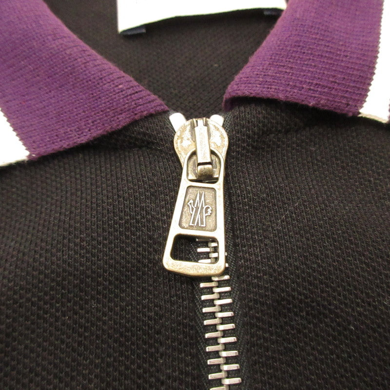 MONCLER | Moncler POLO MANICA CORTA Polo Shirt E209L8300080 ×Palm Angels/Domestic Authentic Black Size: L