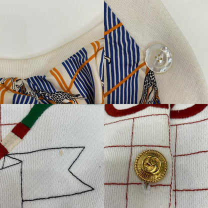 GUCCI | Gucci Gucci Tennis Cardigan 581165 White Size: XS