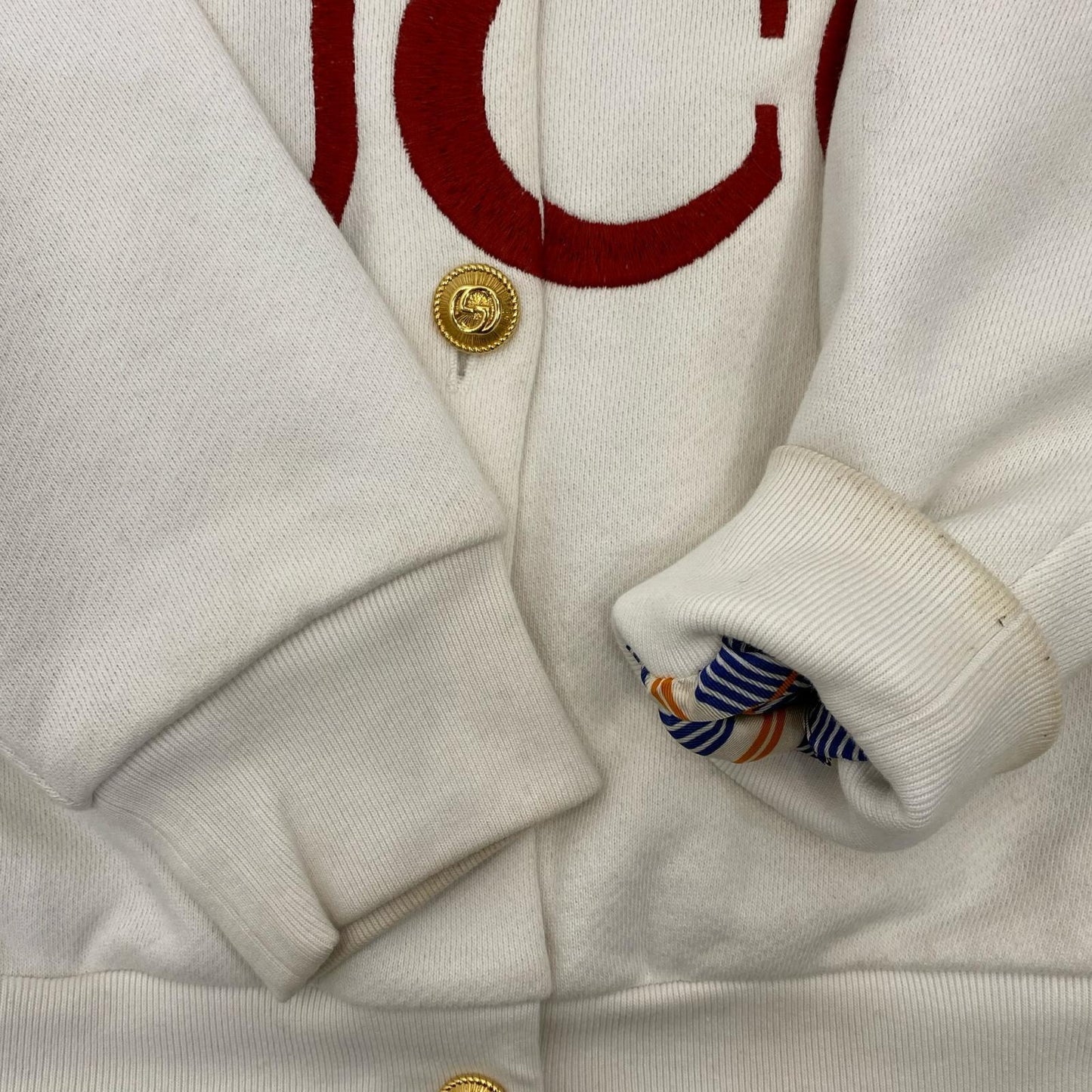 GUCCI | Gucci Gucci Tennis Cardigan 581165 White Size: XS