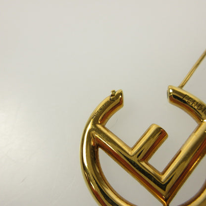 【中古】FENDI | フェンディ エフイズフェンディ ピアス ゴールド