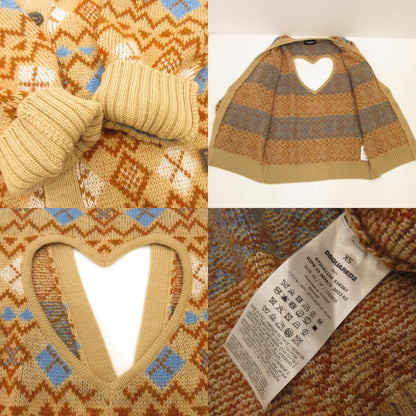 DSQUARED2 | Dsquared Heart Vintage Shetland cardigan S72HA1154 S18363 Authentic domestic product Size: XS