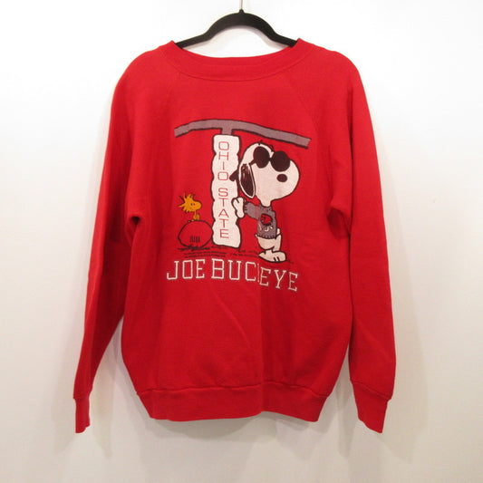 【中古】 スウェット レッド サイズ：L