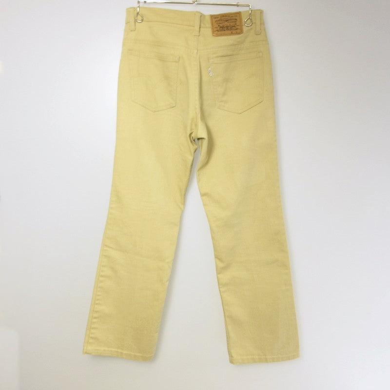 Levi's | Levi's Pants Made in Italy Year: 80s Yellow Size: 30