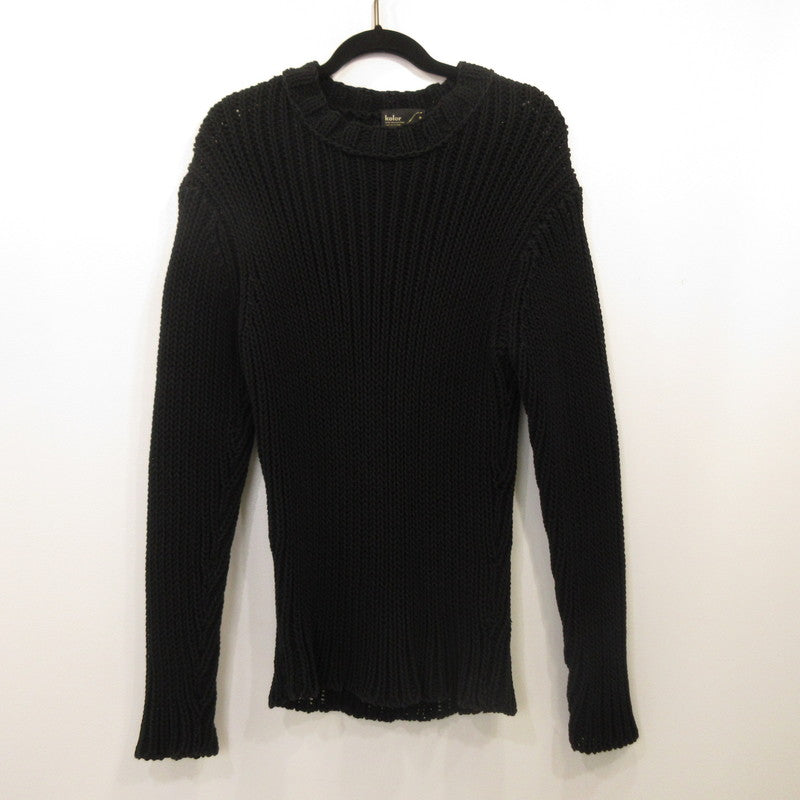 kolor | kolor Sweater 12SCM-N07303 Black Size: 3