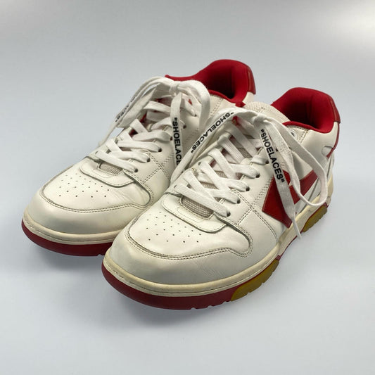 OFF-WHITE | オフホワイト OUT OF OFFICE スニーカー OMIA189F20LEA0010125 EU44 ホワイト【姫路東店】