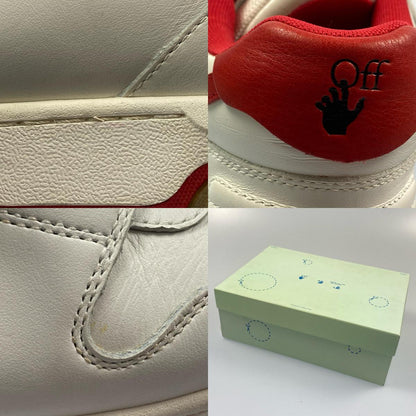 OFF-WHITE | オフホワイト OUT OF OFFICE スニーカー OMIA189F20LEA0010125 EU44 ホワイト【姫路東店】