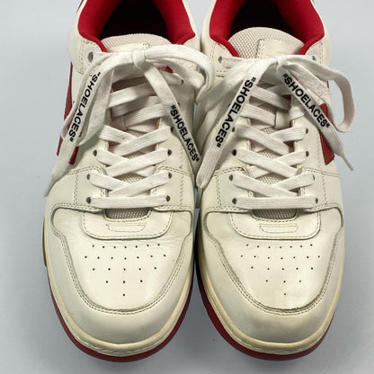 OFF-WHITE | オフホワイト OUT OF OFFICE スニーカー OMIA189F20LEA0010125 EU44 ホワイト【姫路東店】
