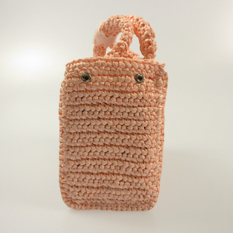 furfur | furfur Raffia Logo Tote Bag Other Bags RWGB252504 Pink