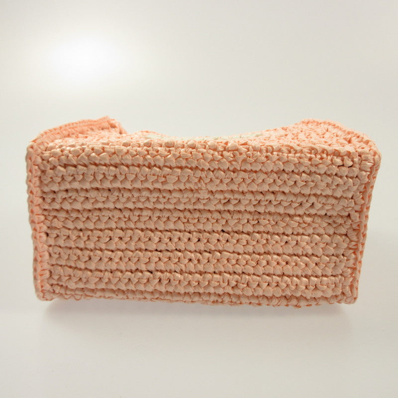 furfur | furfur Raffia Logo Tote Bag Other Bags RWGB252504 Pink