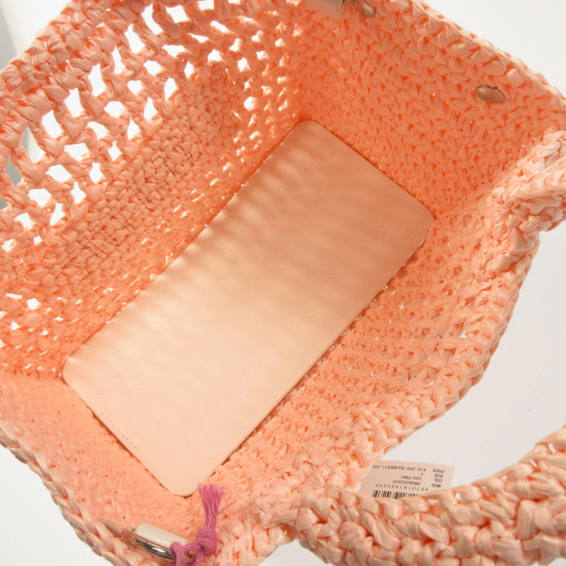 furfur | furfur Raffia Logo Tote Bag Other Bags RWGB252504 Pink