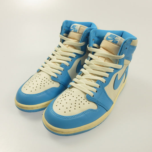 【中古】NIKE | ナイキ AIR JORDAN 1 RETRO HIGH OG スニーカー DZ5485-402 ライトブルー 26.5cm