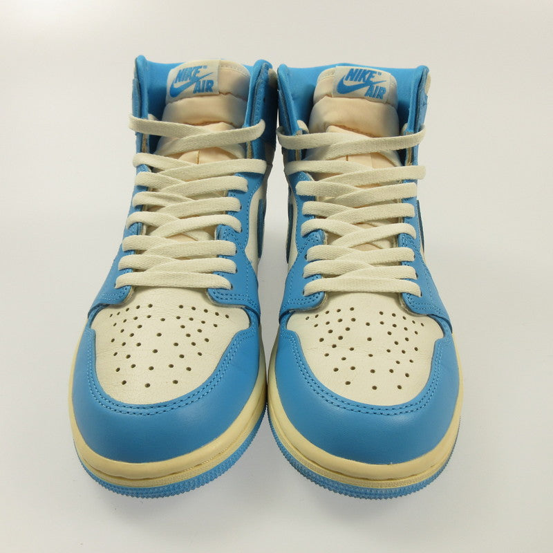 Used] NIKE | Nike AIR JORDAN 1 RETRO HIGH OG Sneakers DZ5485-402 Light Blue 26.5cm
