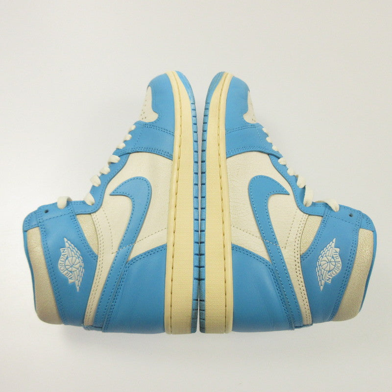 Used] NIKE | Nike AIR JORDAN 1 RETRO HIGH OG Sneakers DZ5485-402 Light Blue 26.5cm
