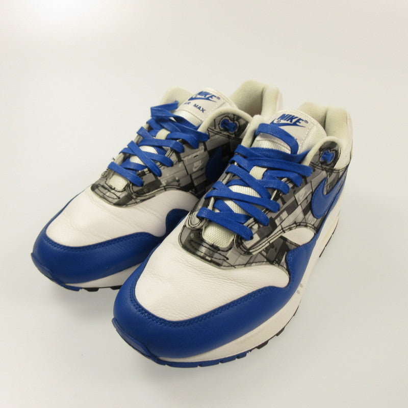 NIKE | Nike AIR MAX 1 PRNT Sneakers AQ0927-100 Blue 27cm