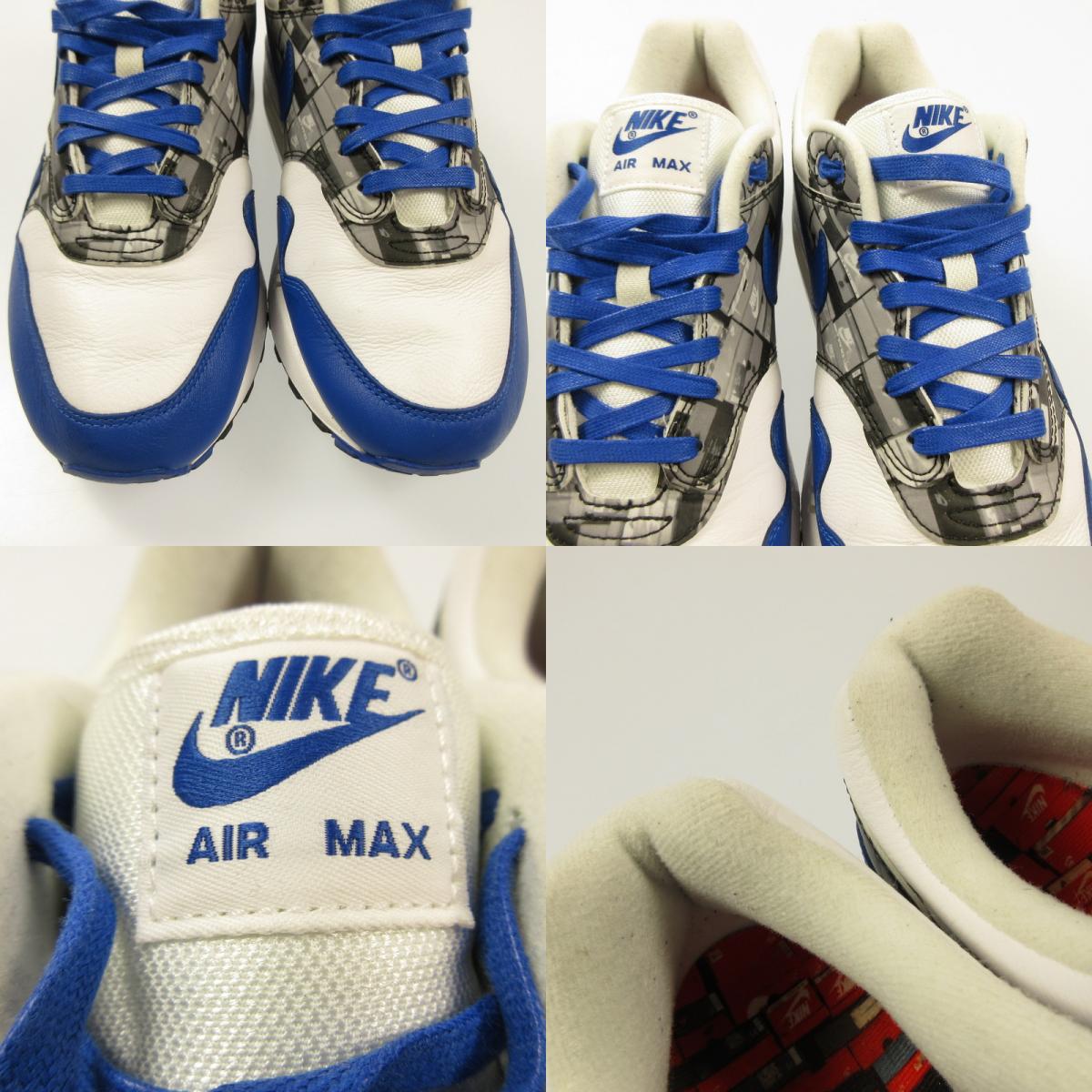 NIKE | Nike AIR MAX 1 PRNT Sneakers AQ0927-100 Blue 27cm