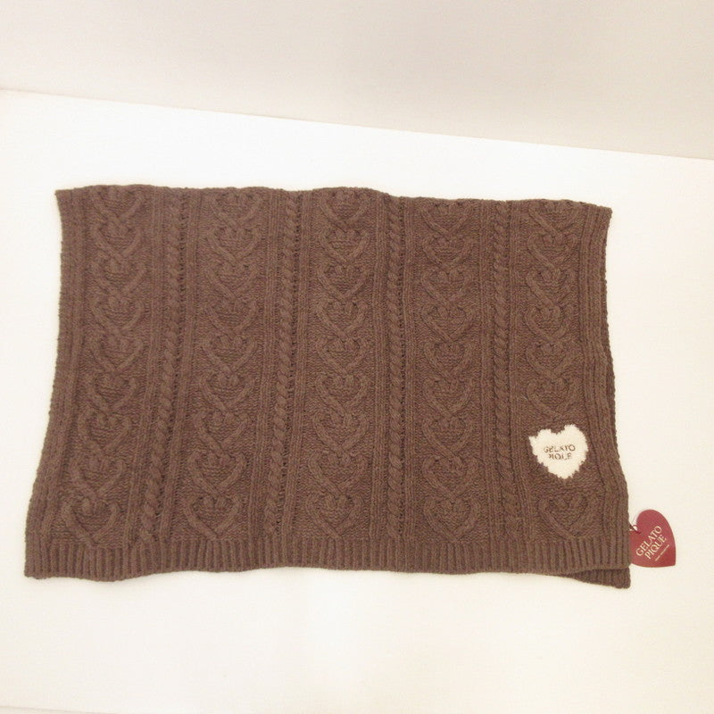 gelato pique | gelato pique Heart Aran Blanket Other Accessories PWGG251693 Brown
