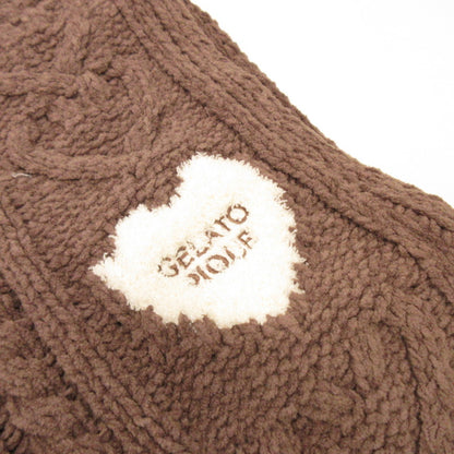 gelato pique | gelato pique Heart Aran Blanket Other Accessories PWGG251693 Brown