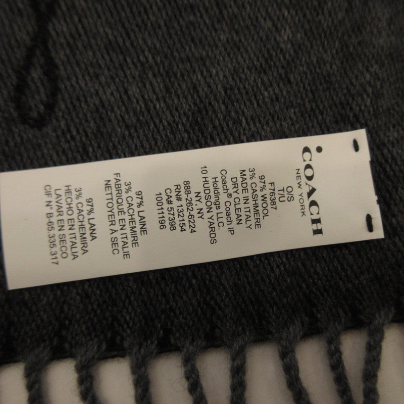 COACH | COACH Horse and Carriage Oversized Scarf Muffler F76387