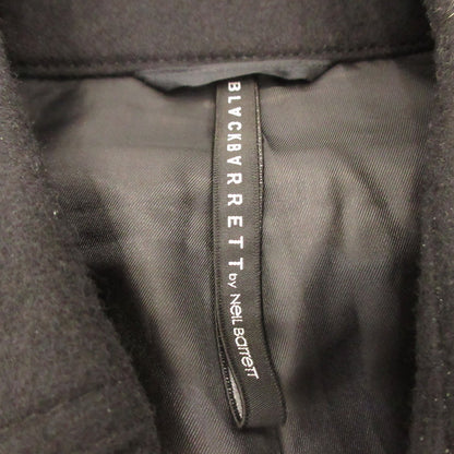 BLACKBARRETT by NEIL BARRETT | Blackbarrett by Neil Barrett Pea Coat R1F82-222-09 Domestic Authentic Black Size: 2