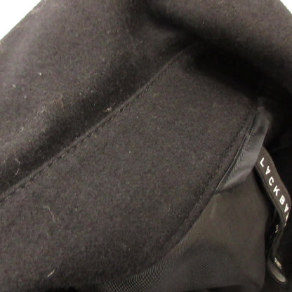 BLACKBARRETT by NEIL BARRETT | Blackbarrett by Neil Barrett Pea Coat R1F82-222-09 Domestic Authentic Black Size: 2