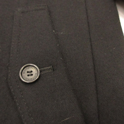 BLACKBARRETT by NEIL BARRETT | Blackbarrett by Neil Barrett Pea Coat R1F82-222-09 Domestic Authentic Black Size: 2