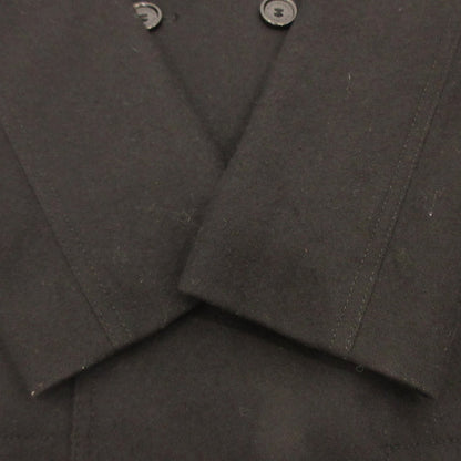BLACKBARRETT by NEIL BARRETT | Blackbarrett by Neil Barrett Pea Coat R1F82-222-09 Domestic Authentic Black Size: 2