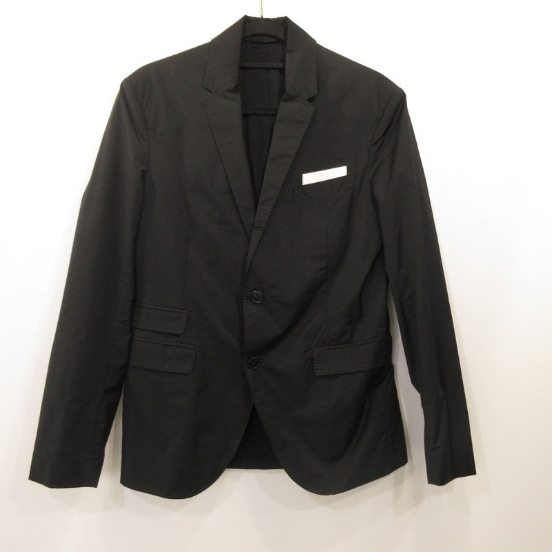 NEIL BARRETT | ニールバレット MATT NYLON STRETCH JACKET ナイロンジャケット PBGI98F A019 国内正規品 ブラック サイズ：46