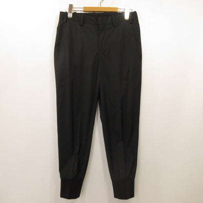 NEIL BARRETT | ニールバレット MATT NYLON RIB CUFFS TROUSER パンツ PBPA78SH-A019 国内正規品 ブラック