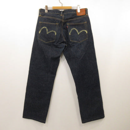 EVISU | EVISU No. 2 White Gull Denim Pants Lot 2000 Navy Size: 34