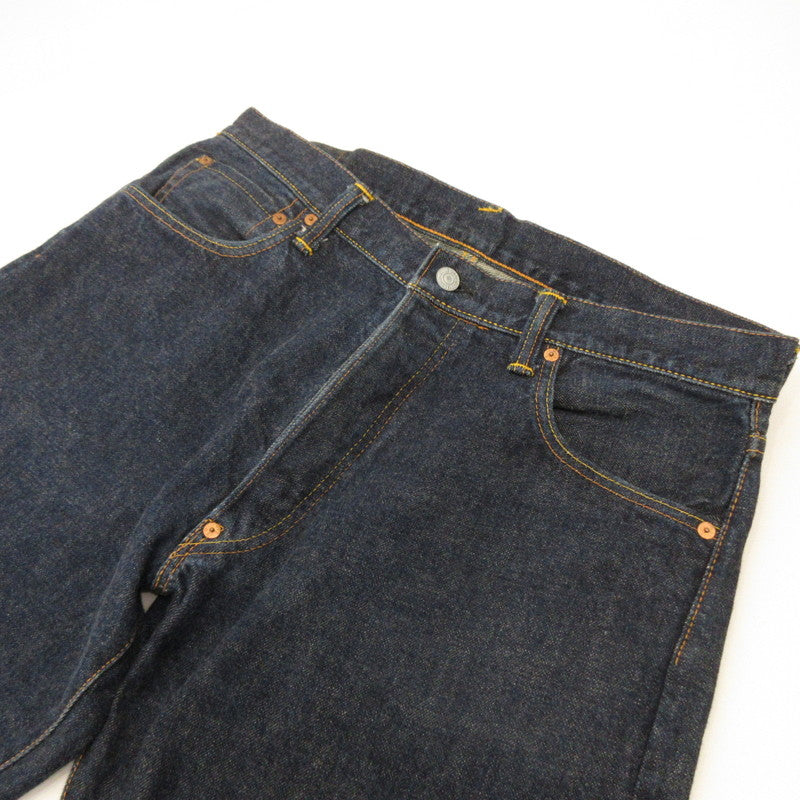 EVISU | EVISU No. 2 White Gull Denim Pants Lot 2000 Navy Size: 34