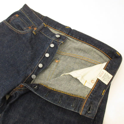 EVISU | EVISU No. 2 White Gull Denim Pants Lot 2000 Navy Size: 34