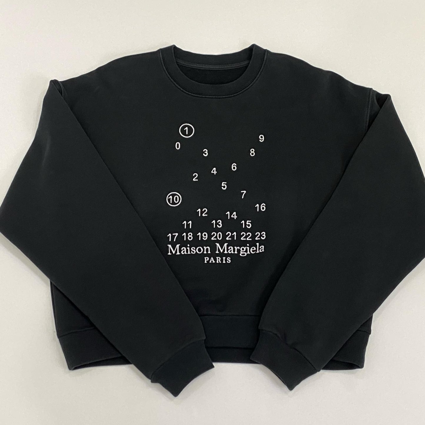 Maison Margiela | メゾンマルジェラ スウェット S51GU0118 S25540 スウェットシャツ 2022A/W 国内正規品 ブラック サイズ：S【姫路東店】