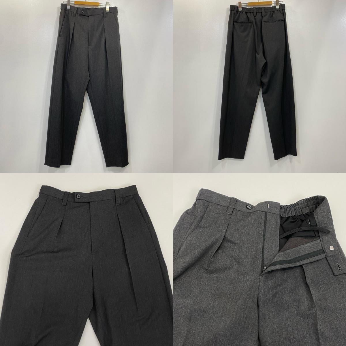 MAISON SPECIAL | メゾンスペシャル Wool Like Regular-Over Set Up セットアップ 11259111202 2025A/W チャコールグレー サイズ：2【姫路東店】