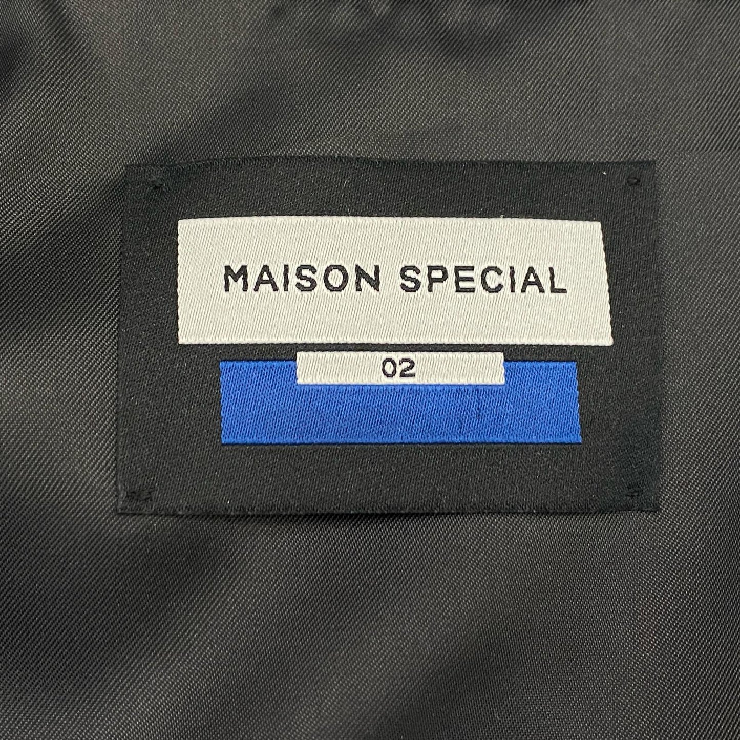 MAISON SPECIAL | メゾンスペシャル Wool Like Regular-Over Set Up セットアップ 11259111202 2025A/W チャコールグレー サイズ：2【姫路東店】