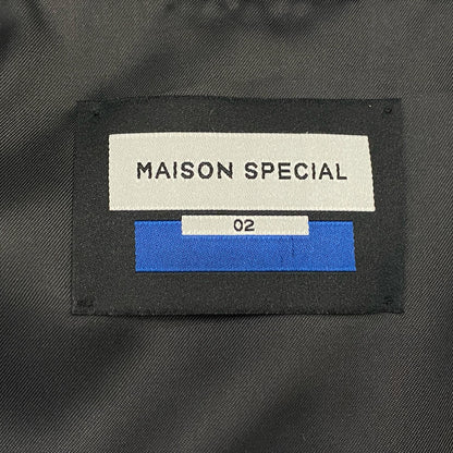 MAISON SPECIAL | メゾンスペシャル Wool Like Regular-Over Set Up セットアップ 11259111202 2025A/W チャコールグレー サイズ：2【姫路東店】