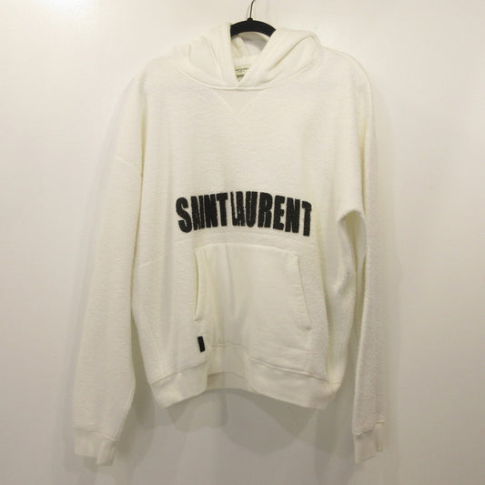 SAINT LAURENT | サンローラン パーカー 729852 国内正規品 ホワイト サイズ：M