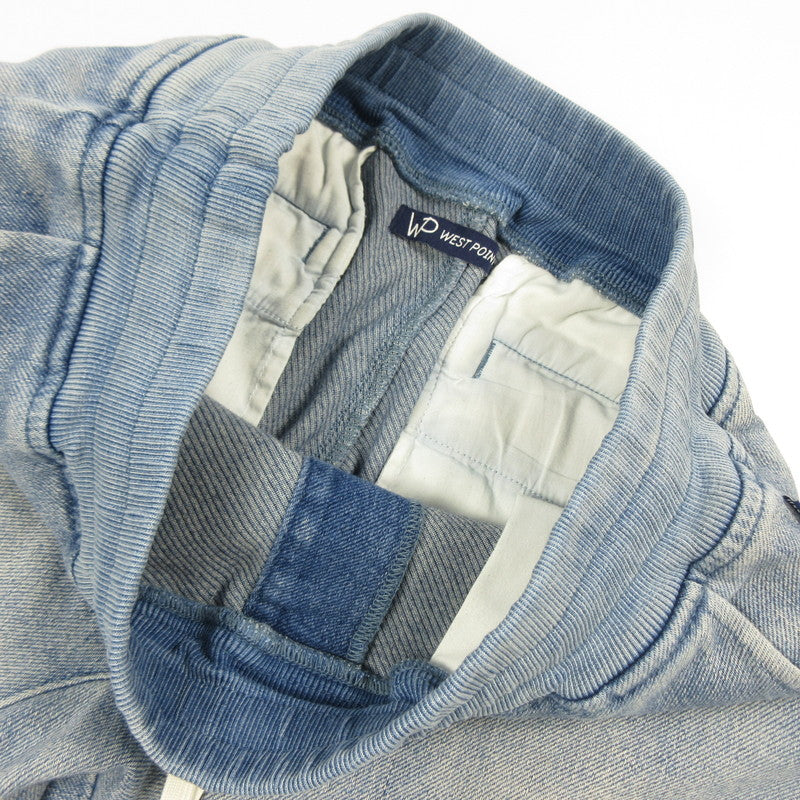 Indigo Easy Denim Pants SLH-22AW001 Blue Size: M