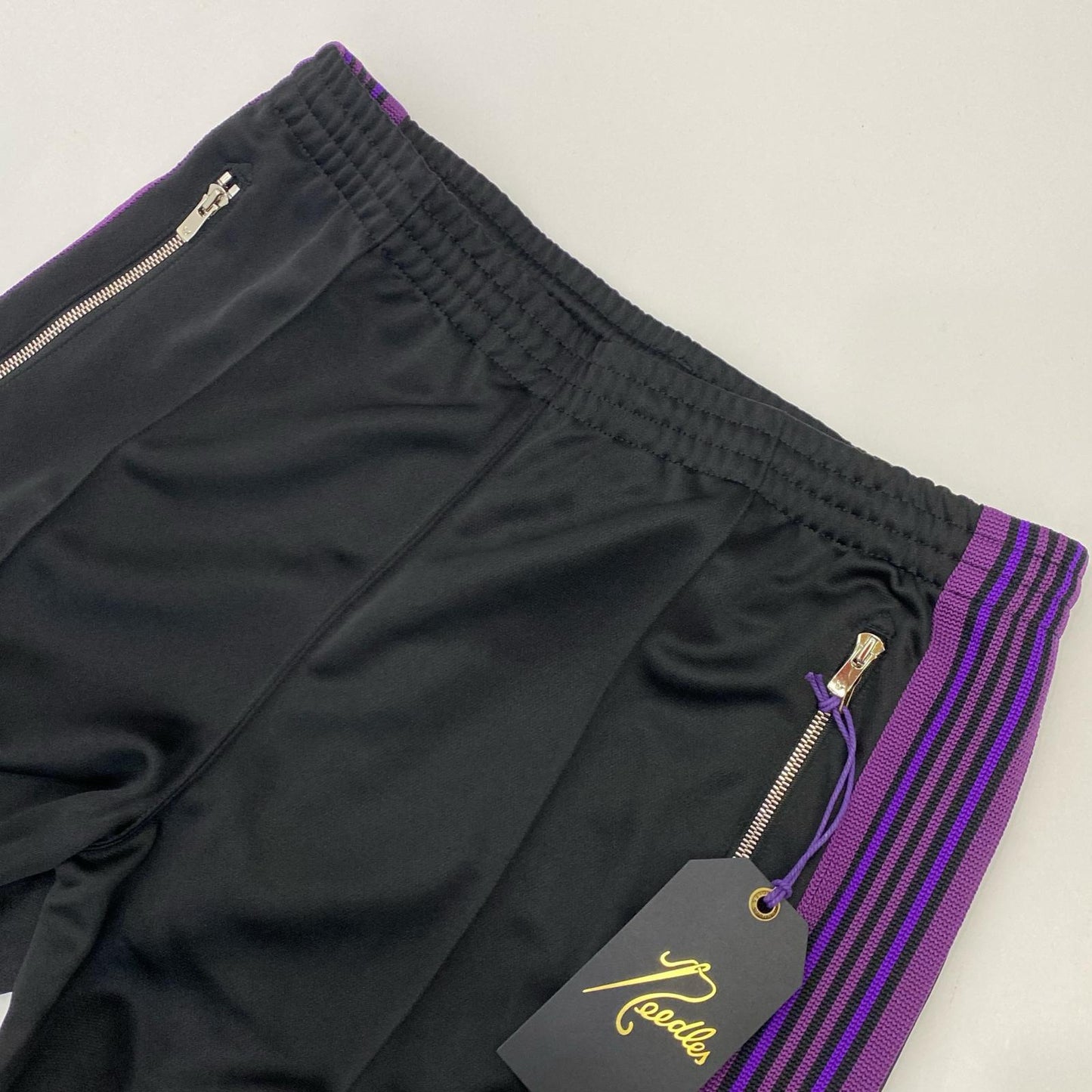 Needles | ニードルス TRACK PANT - MOONLOID EXCLUSIVE パンツ QV1668 ブラック サイズ：L【姫路東店】