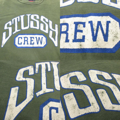 STUSSY | Stussy Short Sleeve T-Shirt Green Size: L