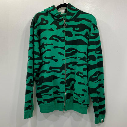 A BATHING APE | アベイシングエイプ CAMO FISH FULLZIP HOODIE パーカー サイズ：L【姫路東店】