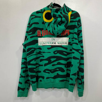 A BATHING APE | アベイシングエイプ CAMO FISH FULLZIP HOODIE パーカー サイズ：L【姫路東店】