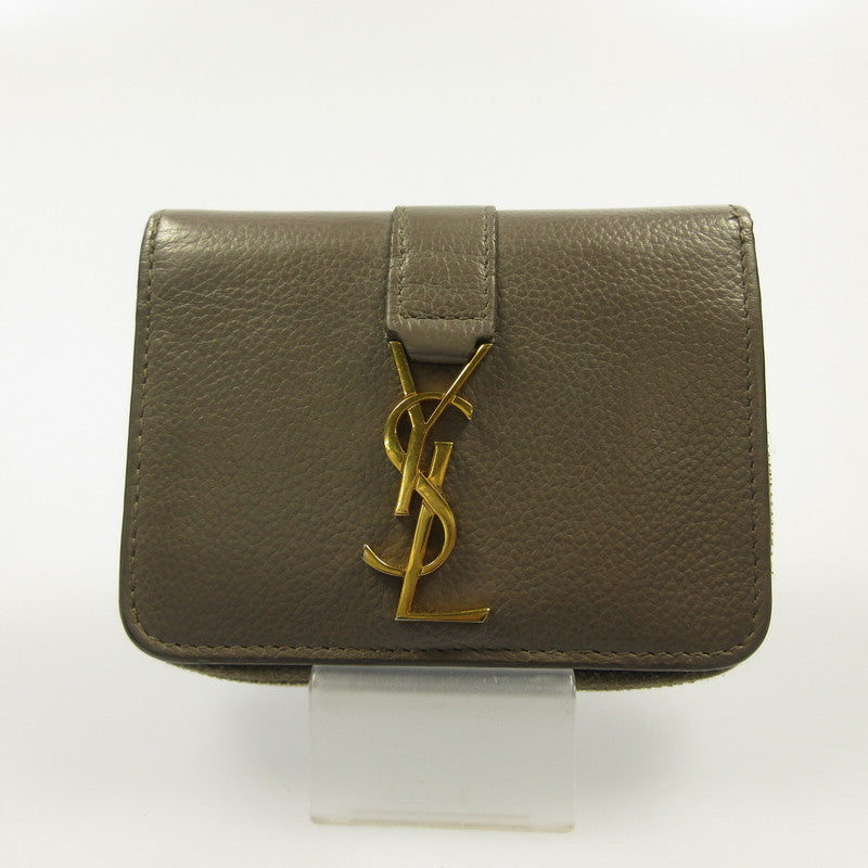 SAINT LAURENT | Saint Laurent Compact Zip Wallet YSL Line Long Wallet 532867
